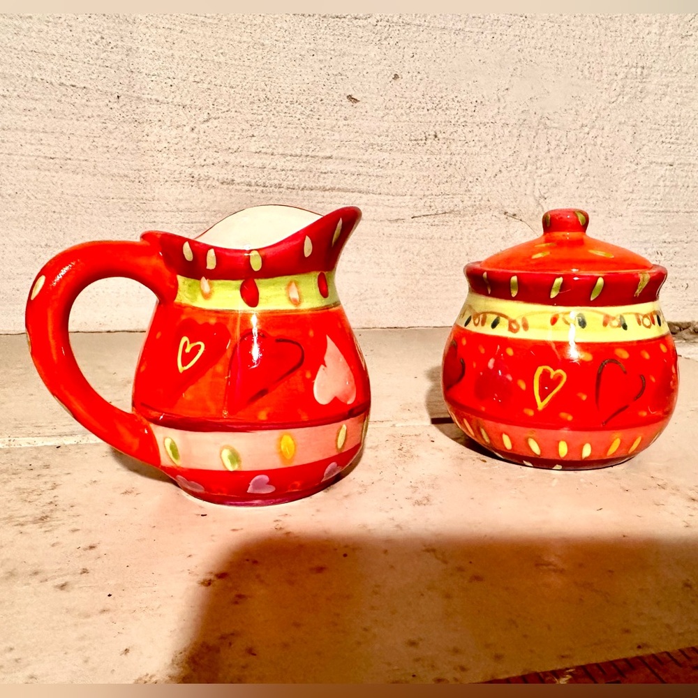 Creamer And Sugar Set - NWOT